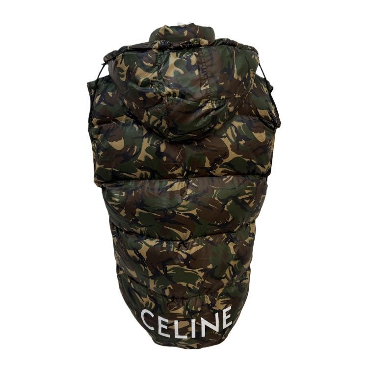 Celine Celine Camouflage Puffer Vest Size S Size US S / EU 44-46 / 1 - 2 Thumbnail