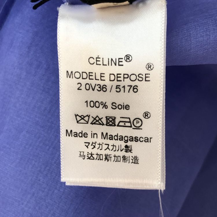 Celine Celine Sheer Button Up Shirt Size 34 Size XS / US 0-2 / IT 36-38 - 7 Thumbnail