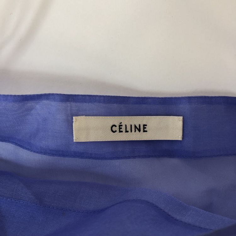 Celine Celine Sheer Button Up Shirt Size 34 Size XS / US 0-2 / IT 36-38 - 5 Thumbnail