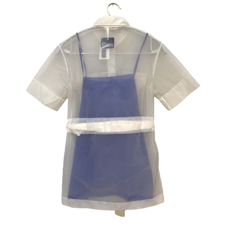 Celine Celine Sheer Button Up Shirt Size 34 Size XS / US 0-2 / IT 36-38 - 2 Thumbnail