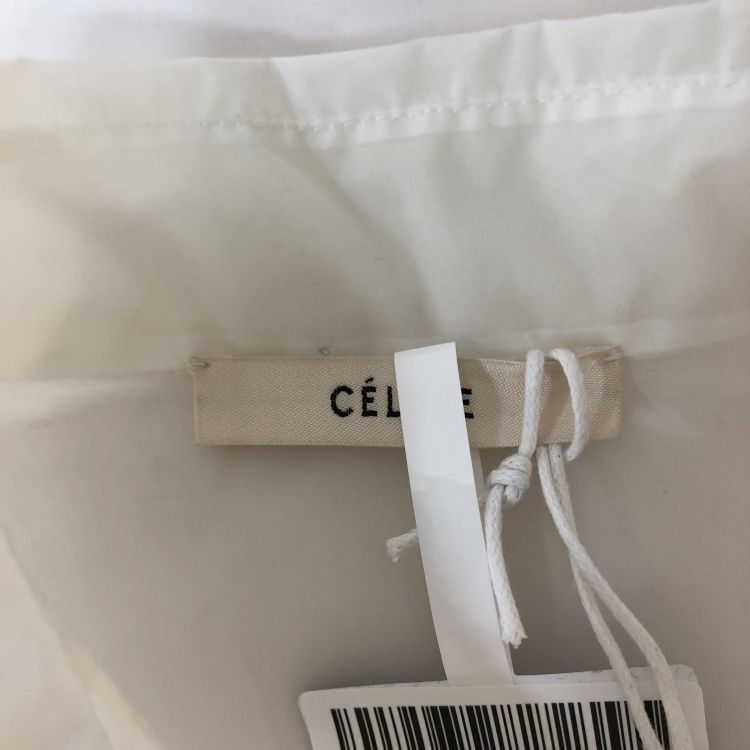 Celine Celine Sheer Button Up Shirt Size 34 Size XS / US 0-2 / IT 36-38 - 3 Thumbnail
