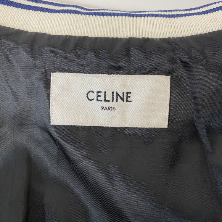 Celine Celine Striped Collar Bomber Size 50 Size US M / EU 48-50 / 2 - 3 Thumbnail
