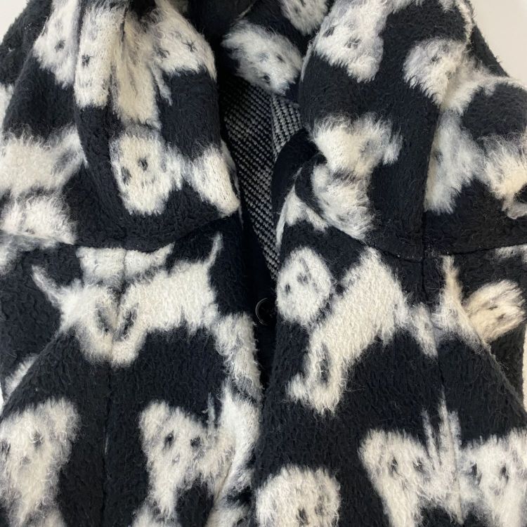 Celine Celine Dog Pattern Wool Blend Cardigan Size M Size M / US 6-8 / IT 42-44 - 11 Thumbnail