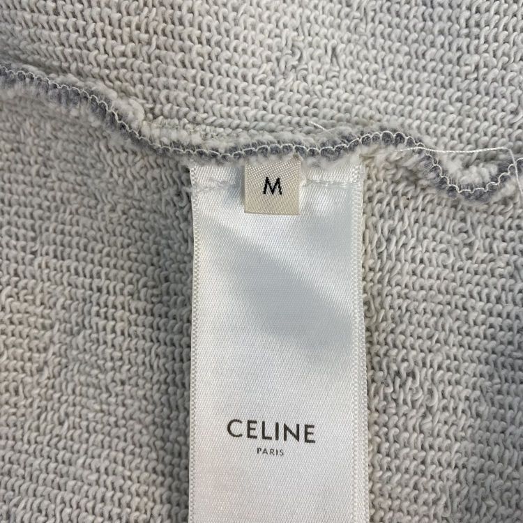 Celine Celine Logo Zip-Up Hoodie Size M Size US M / EU 48-50 / 2 - 4 Thumbnail