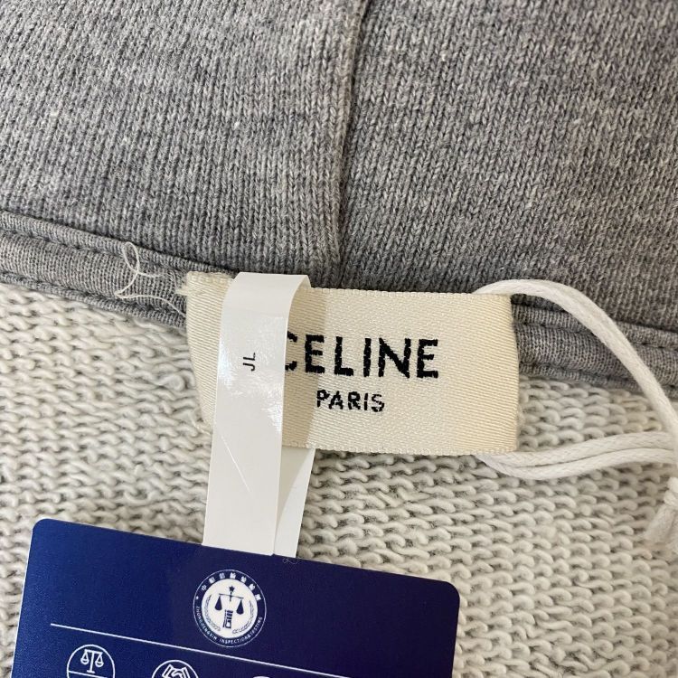 Celine Celine Logo Zip-Up Hoodie Size M Size US M / EU 48-50 / 2 - 3 Thumbnail