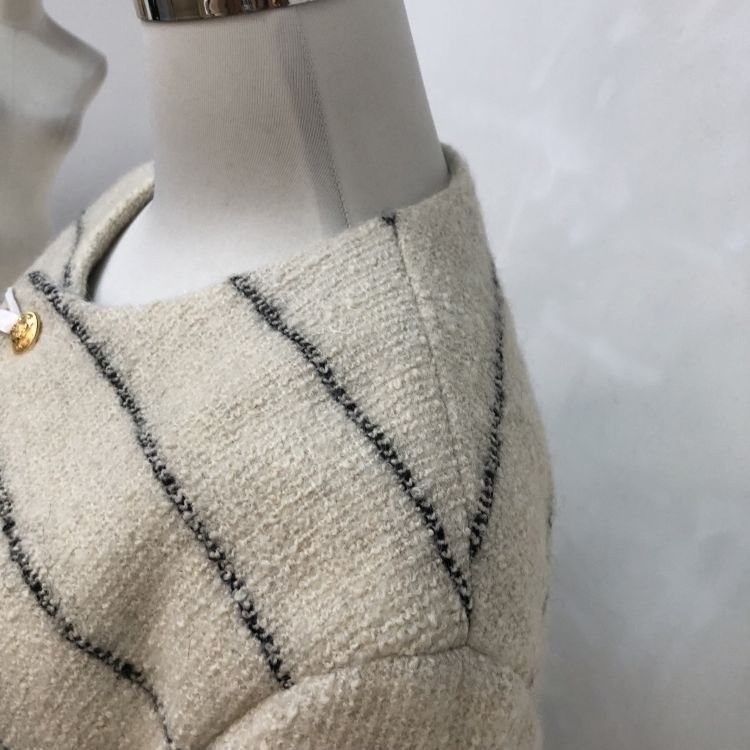 Celine Celine Striped Tweed Jacket Size 42 Size M / US 6-8 / IT 42-44 - 7 Thumbnail