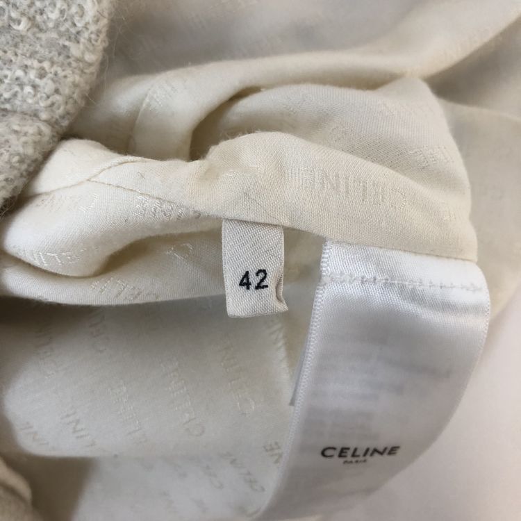 Celine Celine Striped Tweed Jacket Size 42 Size M / US 6-8 / IT 42-44 - 4 Thumbnail