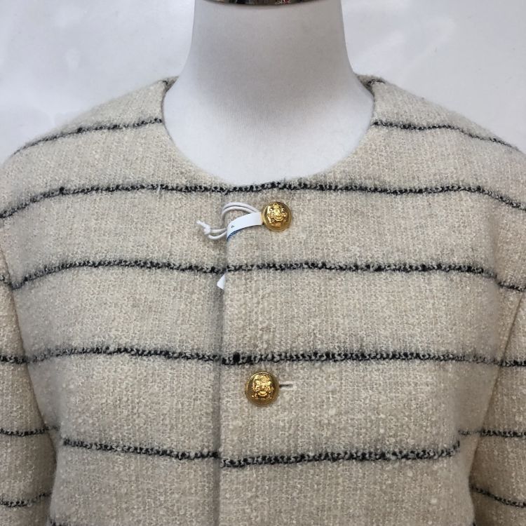 Celine Celine Striped Tweed Jacket Size 42 Size M / US 6-8 / IT 42-44 - 6 Thumbnail