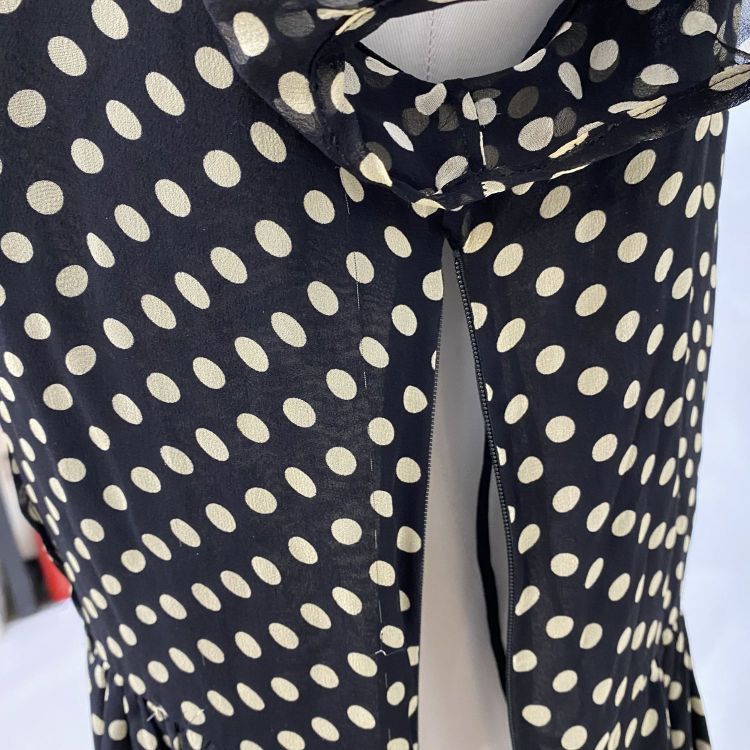 Celine Celine Polka Dot Silk Dress Size 38 Size S / US 4 / IT 40 - 10 Thumbnail