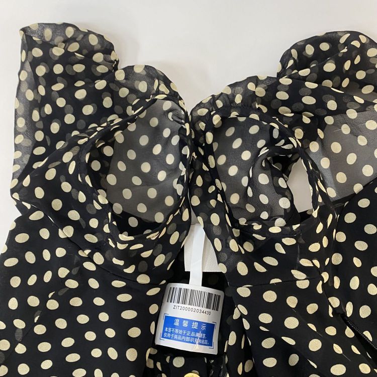 Celine Celine Polka Dot Silk Dress Size 38 Size S / US 4 / IT 40 - 12 Thumbnail