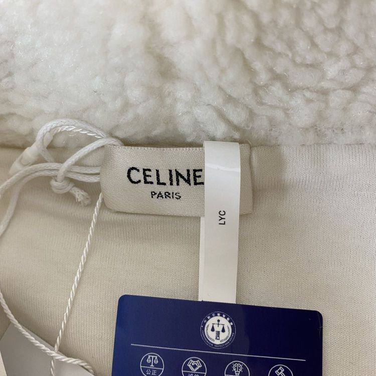 Celine Celine Triomphe Fleece Hoodie Size S Size S / US 4 / IT 40 - 3 Thumbnail