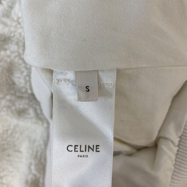 Celine Celine Triomphe Fleece Hoodie Size S Size S / US 4 / IT 40 - 5 Thumbnail