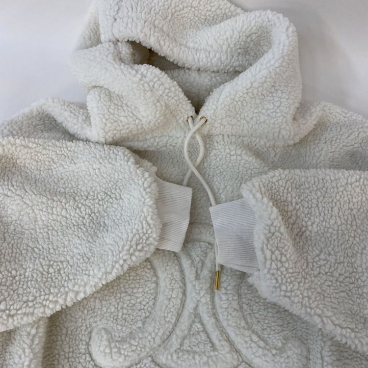 Celine Celine Triomphe Fleece Hoodie Size S Size S / US 4 / IT 40 - 10 Thumbnail