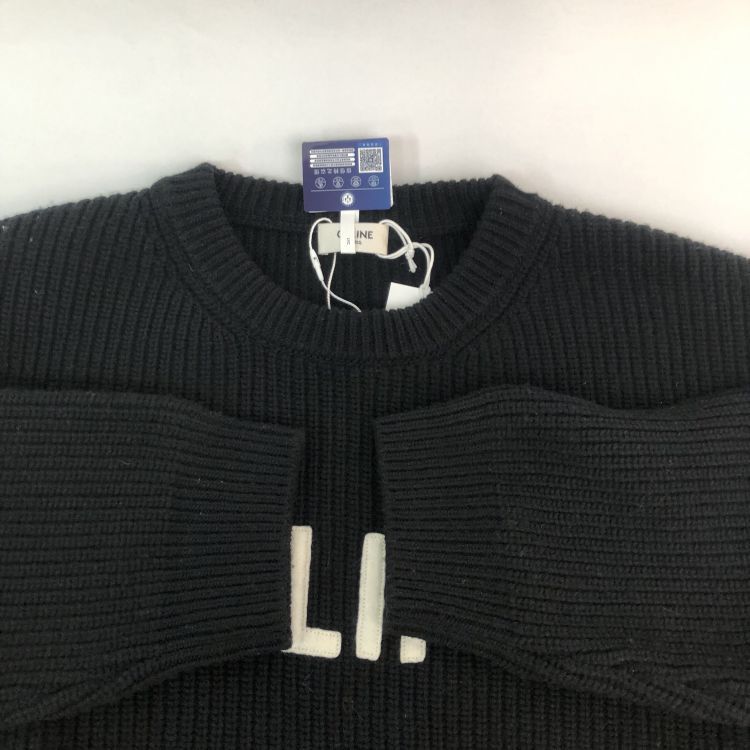 Celine Celine Logo Sweater Size XS Size XS / US 0-2 / IT 36-38 - 9 Thumbnail