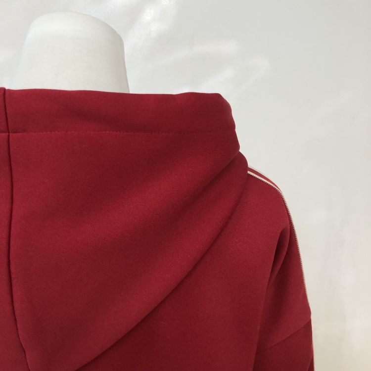 Celine Celine Logo Band Striped Hoodie Red Size S / US 4 / IT 40 - 10 Thumbnail