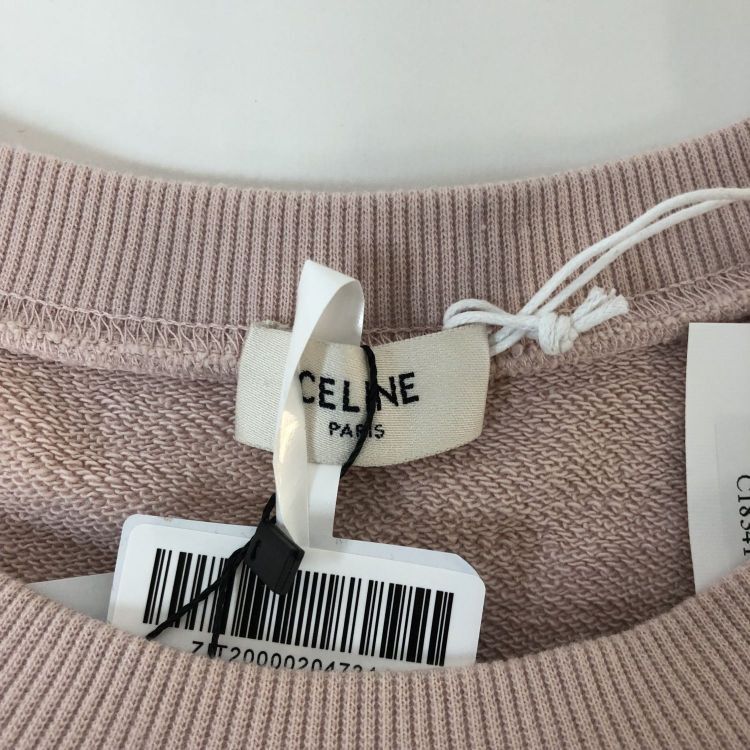 Celine Celine Pink Logo Sweatshirt M Size M / US 6-8 / IT 42-44 - 3 Thumbnail