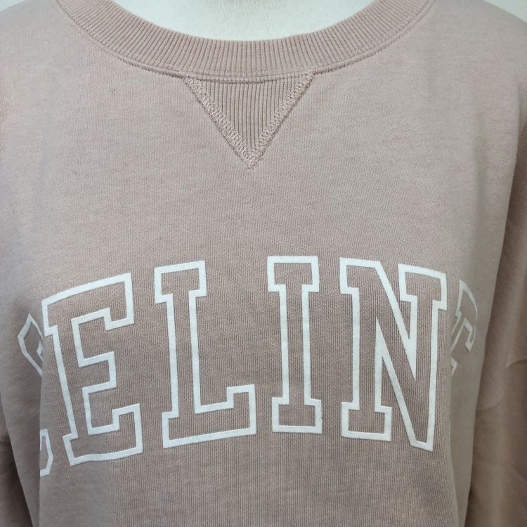 Celine Celine Pink Logo Sweatshirt M Size M / US 6-8 / IT 42-44 - 6 Thumbnail