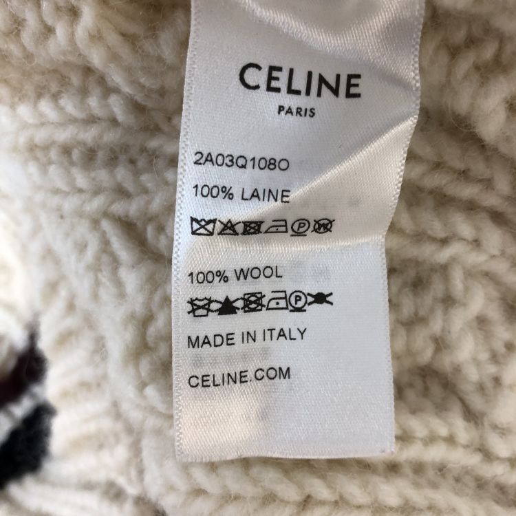 Celine Celine Cable Knit Hoodie Size M Size M / US 6-8 / IT 42-44 - 5 Thumbnail
