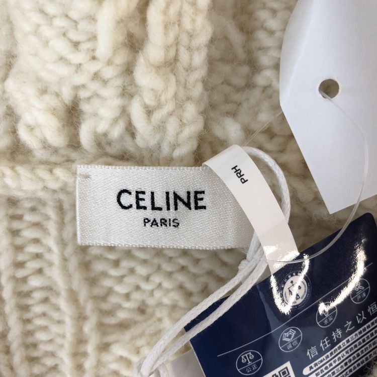 Celine Celine Cable Knit Hoodie Size M Size M / US 6-8 / IT 42-44 - 3 Thumbnail