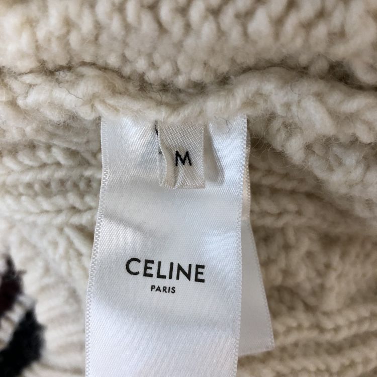 Celine Celine Cable Knit Hoodie Size M Size M / US 6-8 / IT 42-44 - 4 Thumbnail
