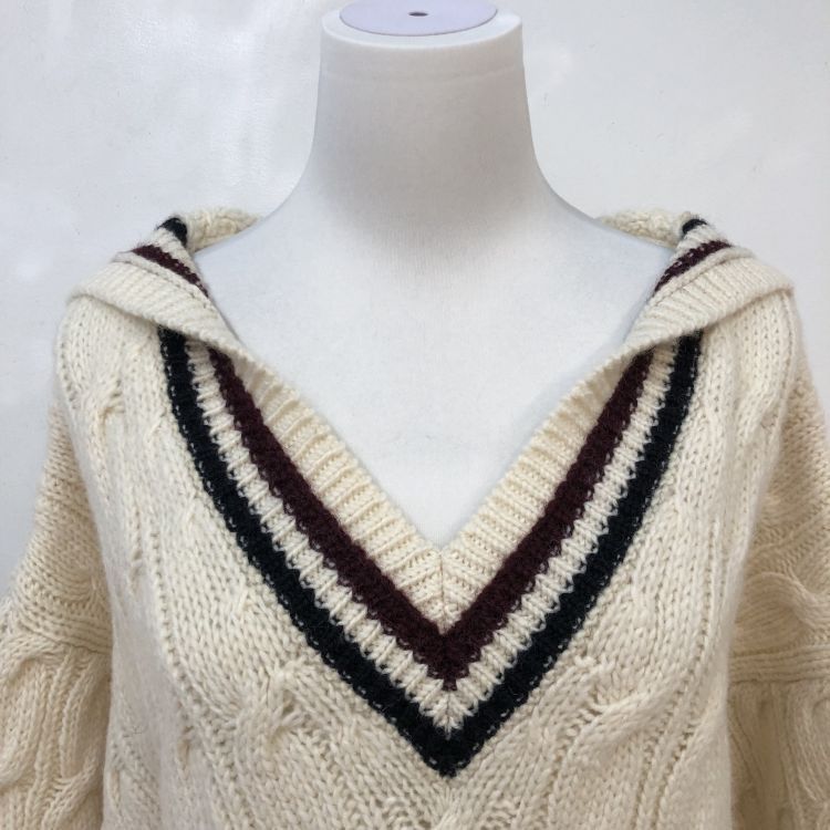Celine Celine Cable Knit Hoodie Size M Size M / US 6-8 / IT 42-44 - 6 Thumbnail