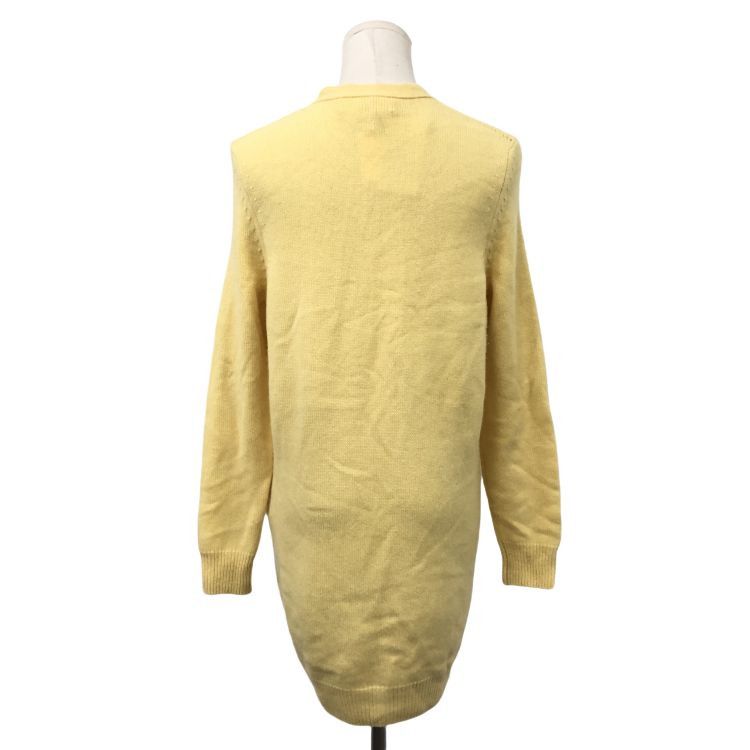 Celine Celine Yellow Cashmere Cardigan Size XS Size XS / US 0-2 / IT 36-38 - 2 Thumbnail