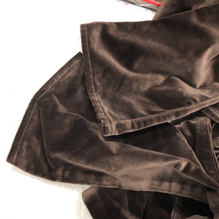 Celine Celine Triomphe Logo Velvet Pants Size 27 Size 27" / US 4 / IT 40 - 9 Thumbnail