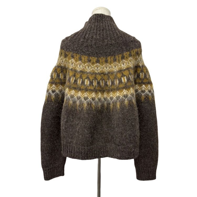 Celine Celine Geometric Wool Sweater Size M Size M / US 6-8 / IT 42-44 - 2 Thumbnail