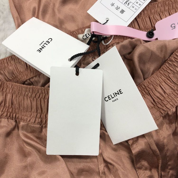 Celine Celine Side Stripe Satin Trousers Size 38 Size 27" / US 4 / IT 40 - 7 Thumbnail