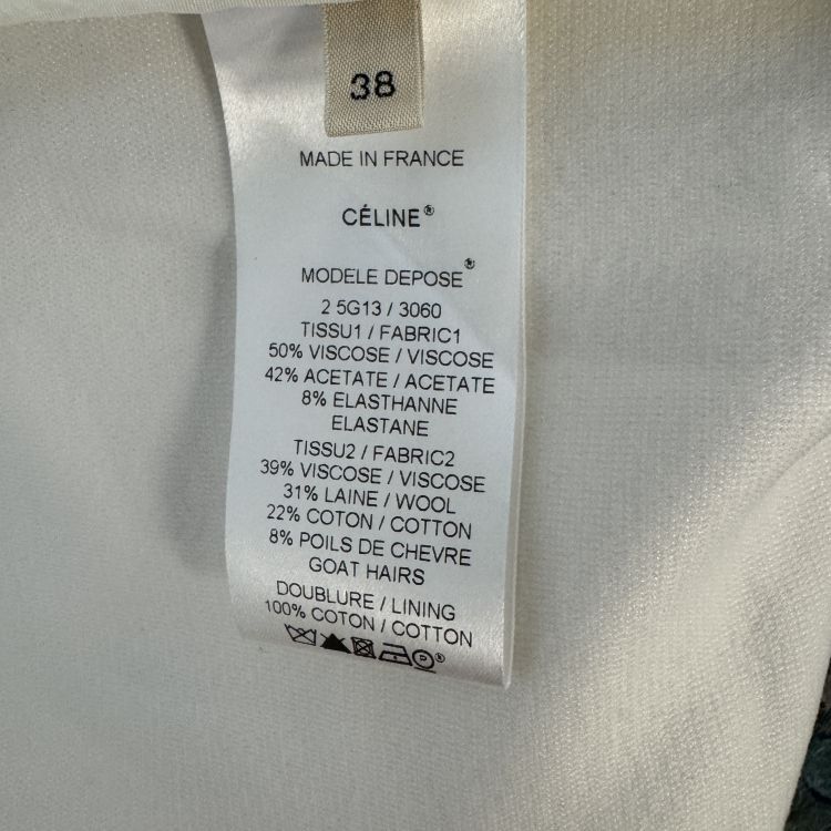 Celine Celine Frayed Edge Vest Size 38 Size S / US 4 / IT 40 - 3 Thumbnail