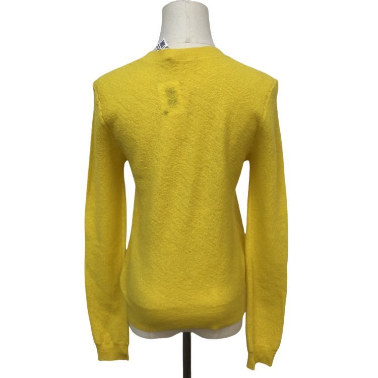 Celine Celine Yellow Wool Sweater Size M Size M / US 6-8 / IT 42-44 - 2 Thumbnail