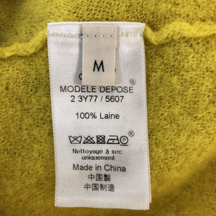 Celine Celine Yellow Wool Sweater Size M Size M / US 6-8 / IT 42-44 - 3 Thumbnail