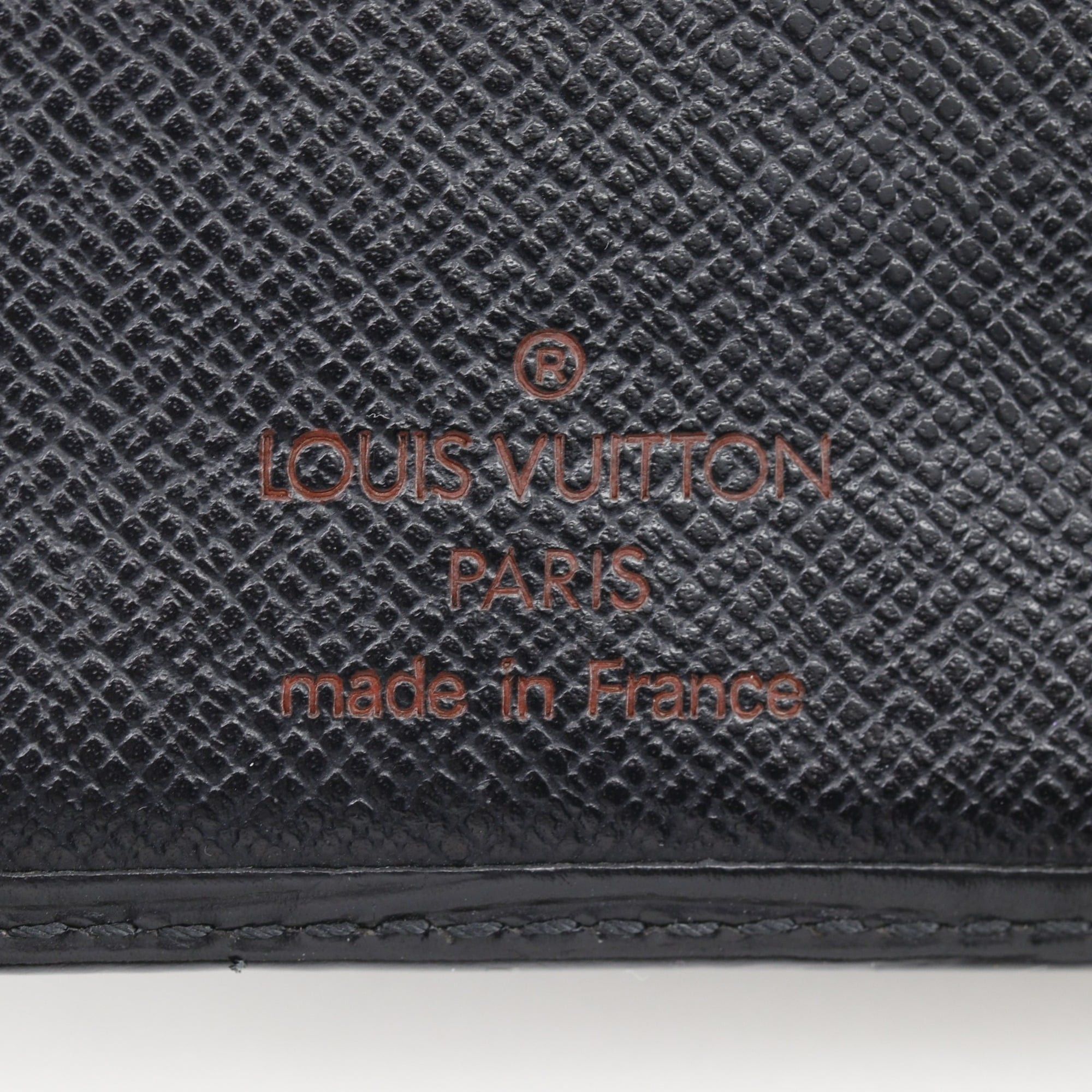 Louis Vuitton Louis Vuitton Porte-Billet Compact Bi-fold Wallet M63552 Epi Leather Noir (Black) 2003 Model MI0013 Snap Button Unisex Size ONE SIZE - 15 Thumbnail
