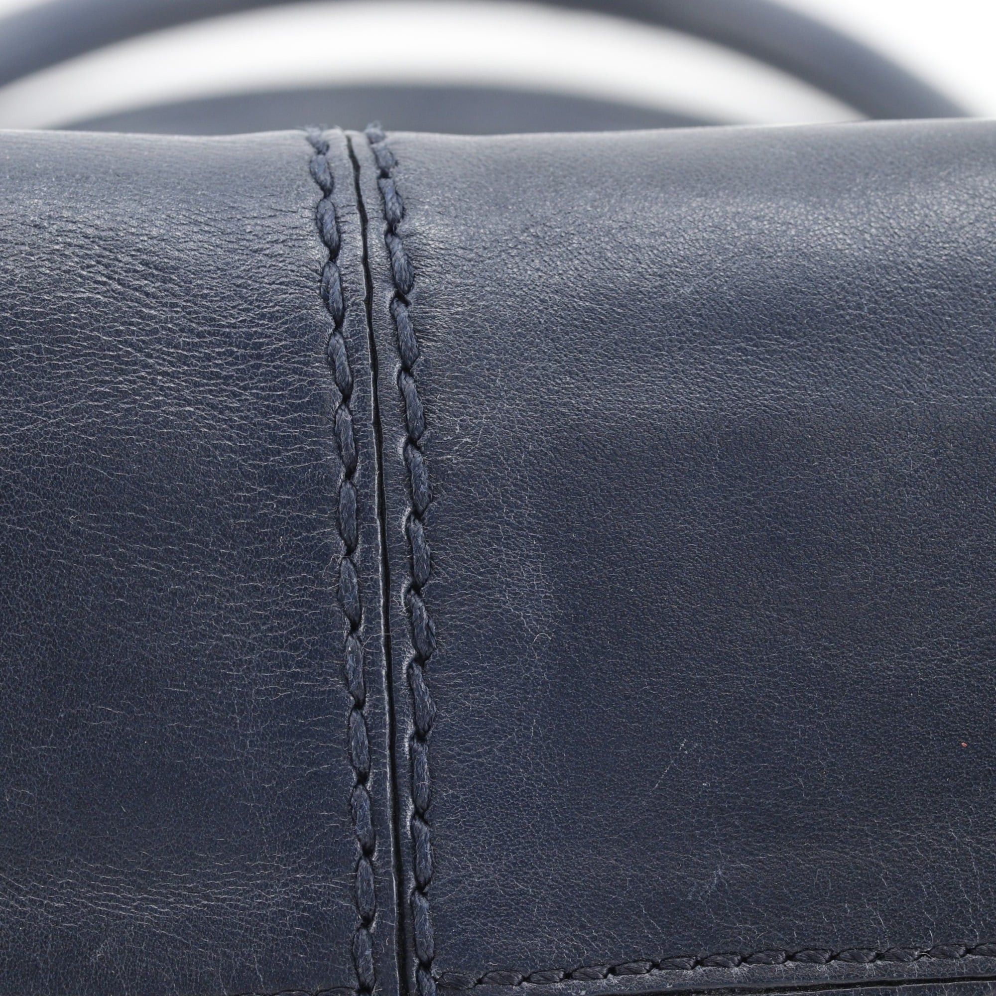 Tod's Tod's D-Bag Tote Bag, Calfskin, Navy, A4 Size, Women's Size ONE SIZE - 9 Thumbnail