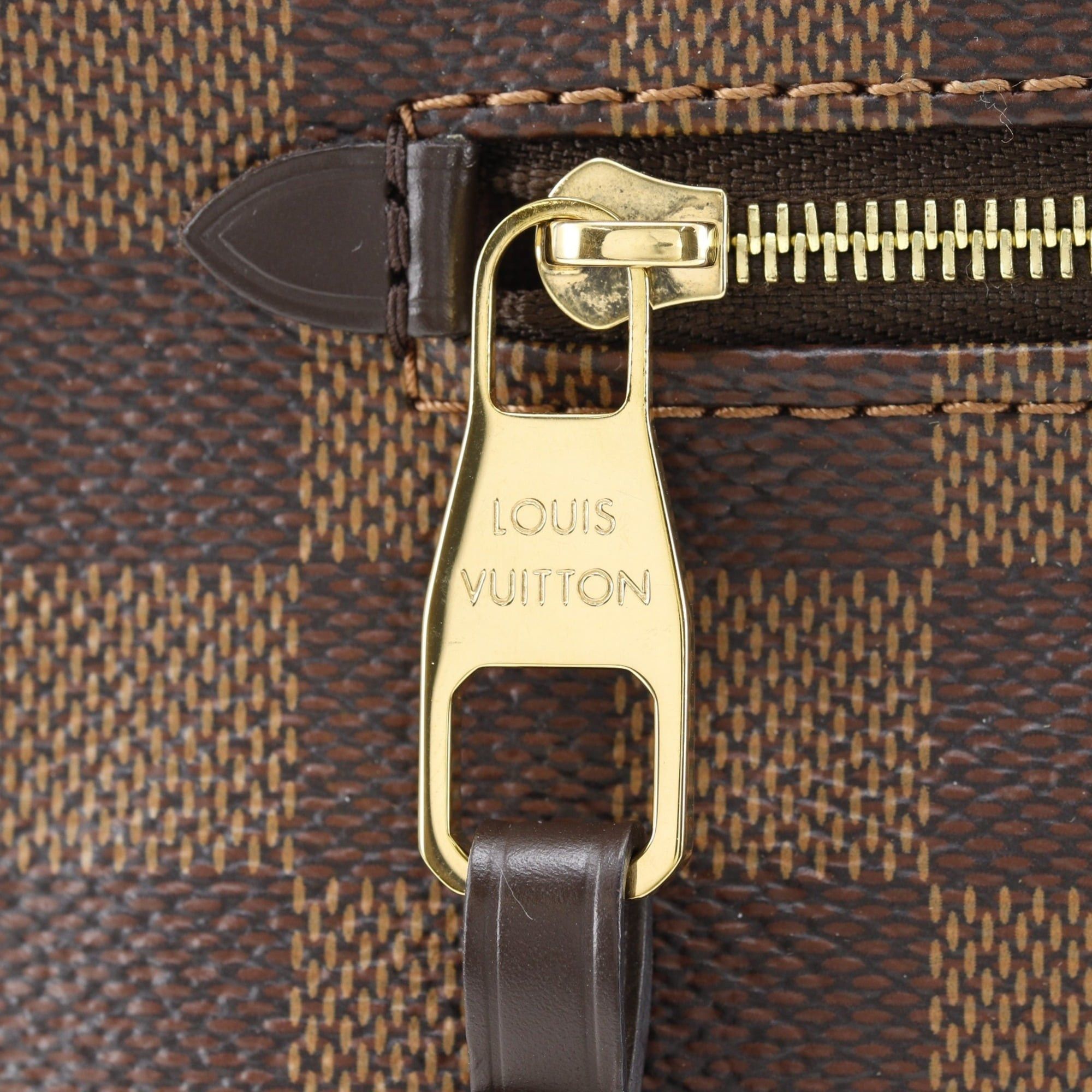 Louis Vuitton Louis Vuitton Jena PM Tote Bag N41012 Damier Canvas Brown FL0159 A4 Women's Size ONE SIZE - 8 Thumbnail