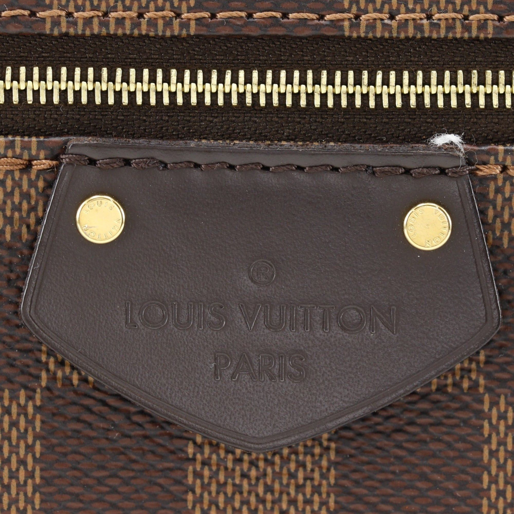 Louis Vuitton Louis Vuitton Jena PM Tote Bag N41012 Damier Canvas Brown FL0159 A4 Women's Size ONE SIZE - 14 Thumbnail