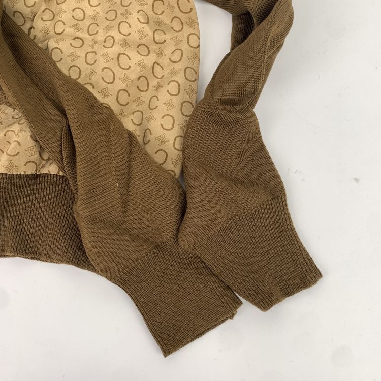 Celine Celine Triomphe Monogram Cardigan Size 38 Size S / US 4 / IT 40 - 6 Thumbnail
