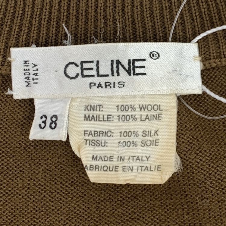 Celine Celine Triomphe Monogram Cardigan Size 38 Size S / US 4 / IT 40 - 3 Thumbnail