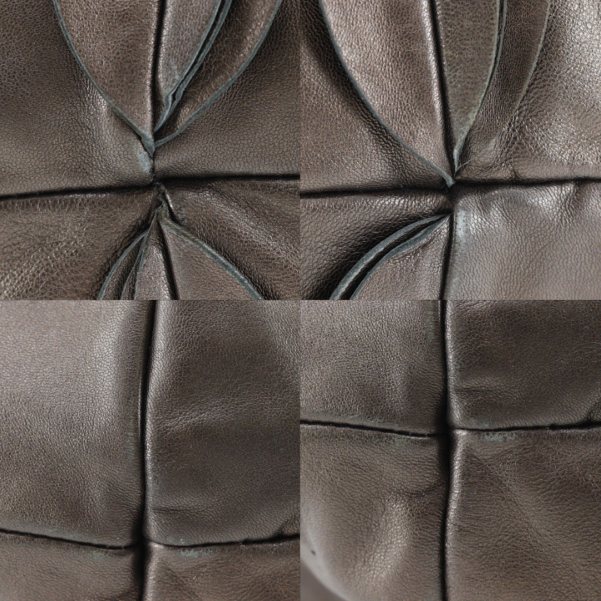 Prada Prada Frill Tote Bag BR3987 Leather Brown A4 Snap Button Women's Size ONE SIZE - 10 Thumbnail