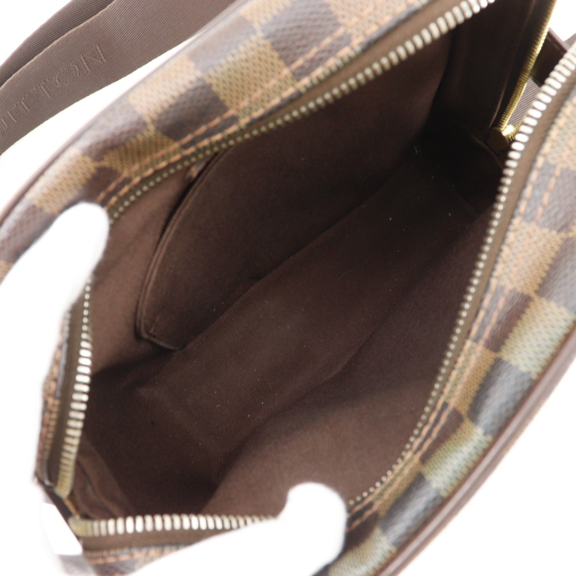 Louis Vuitton Louis Vuitton Olaf PM Shoulder Bag N41442 Damier Canvas 2007 Brown MI2047 Unisex Size ONE SIZE - 5 Thumbnail