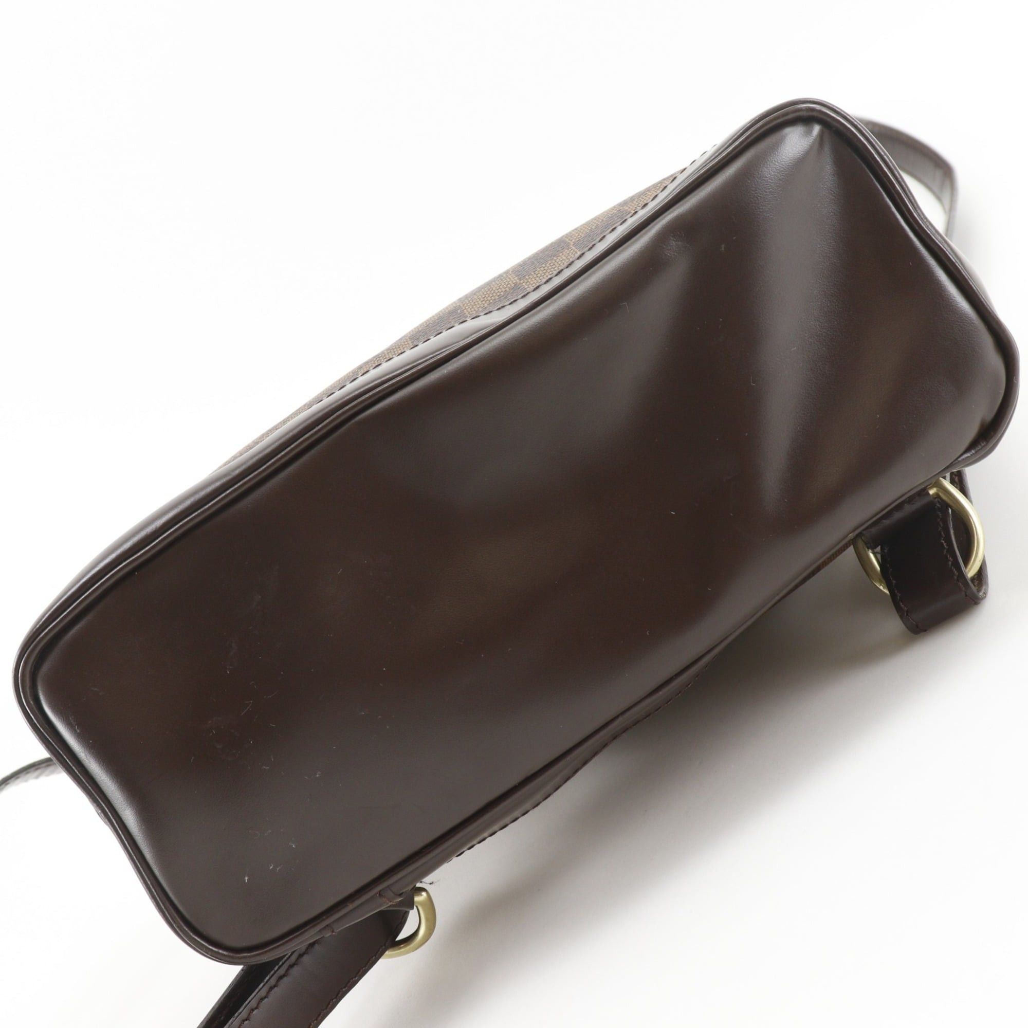 Louis Vuitton Louis Vuitton Soho Backpack/Daypack Bag N51132 Damier Canvas 1998 Brown TH1908 A5 Belt Buckle Women's Size ONE SIZE - 12 Thumbnail