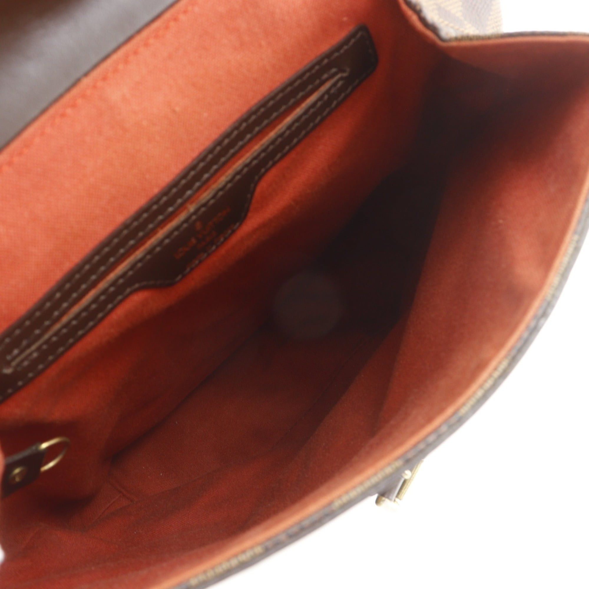 Louis Vuitton Louis Vuitton Soho Backpack/Daypack Bag N51132 Damier Canvas 1998 Brown TH1908 A5 Belt Buckle Women's Size ONE SIZE - 6 Thumbnail