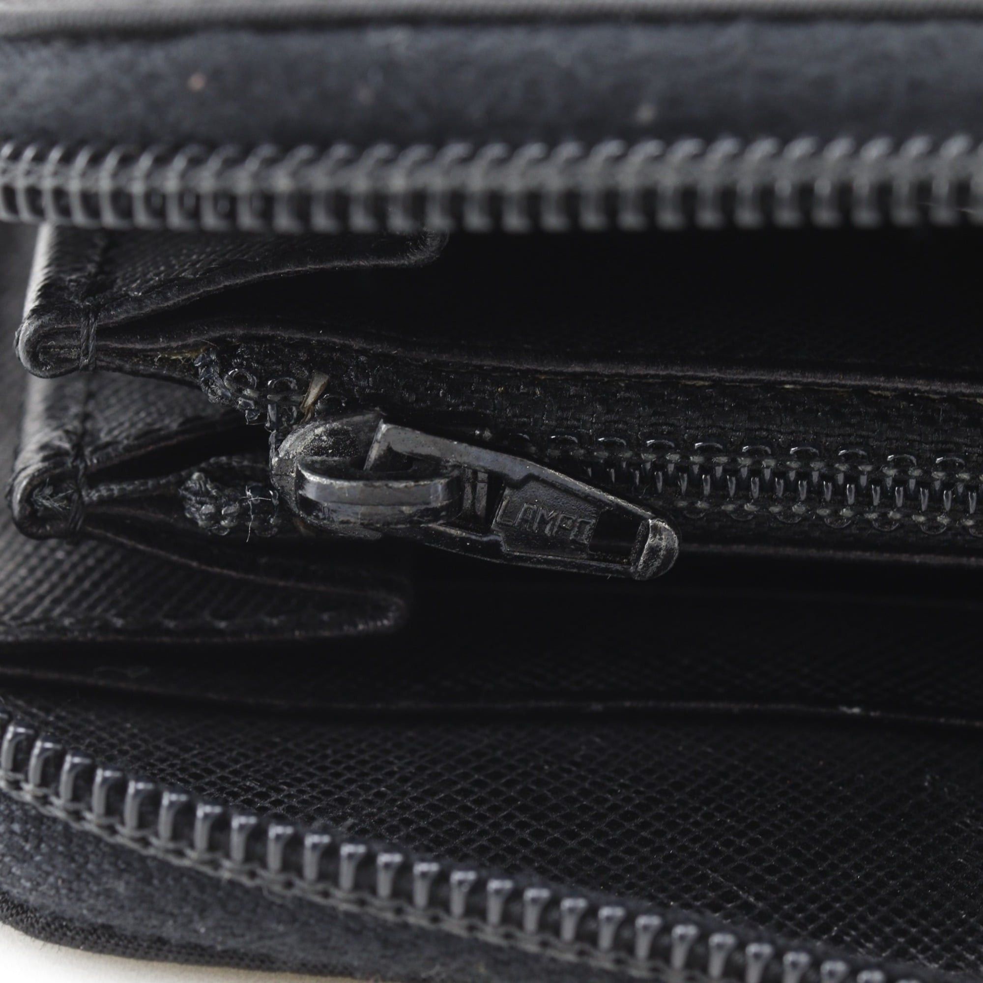 Prada Prada M506 Nylon Zip Around Long Wallet (Nero) - Unisex Size ONE SIZE - 14 Thumbnail