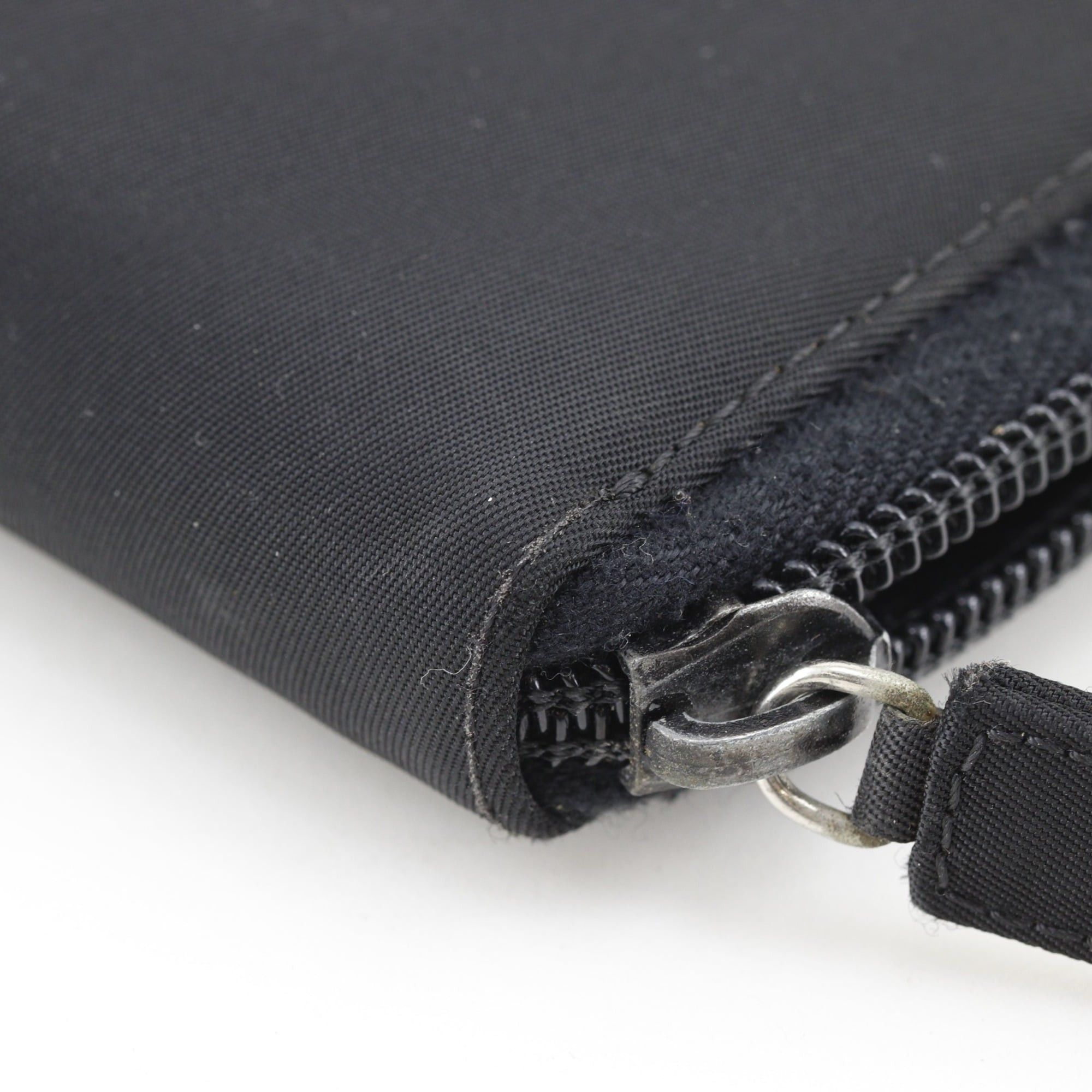 Prada Prada M506 Nylon Zip Around Long Wallet (Nero) - Unisex Size ONE SIZE - 4 Thumbnail