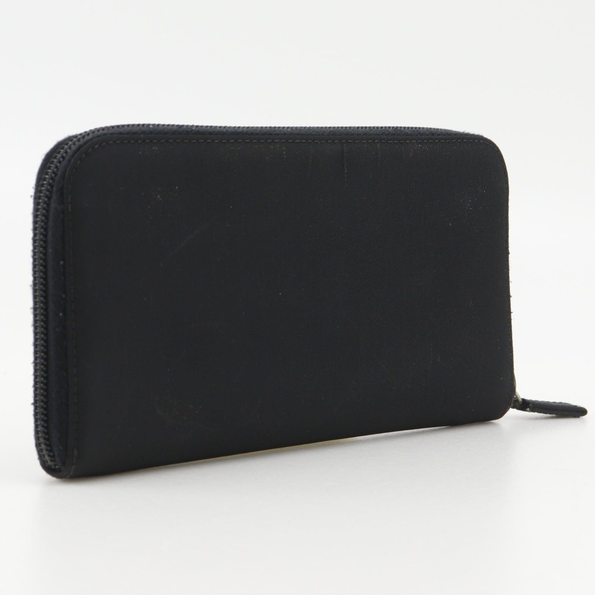 Prada Prada M506 Nylon Zip Around Long Wallet (Nero) - Unisex Size ONE SIZE - 3 Thumbnail