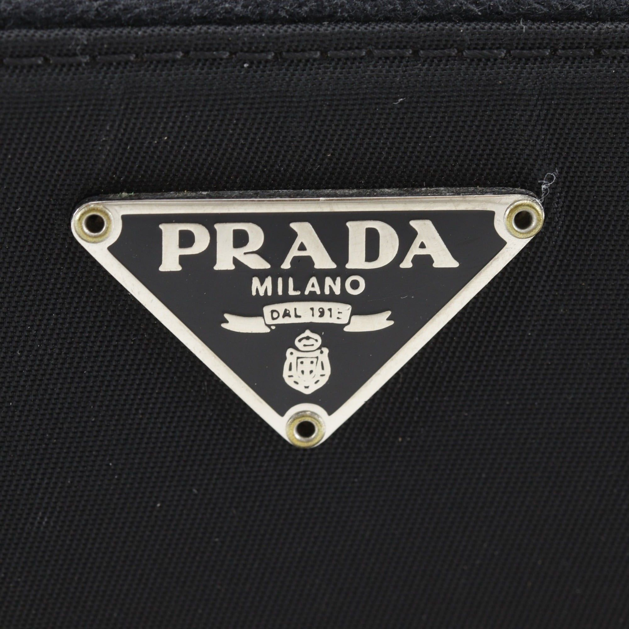Prada Prada M506 Nylon Zip Around Long Wallet (Nero) - Unisex Size ONE SIZE - 16 Thumbnail