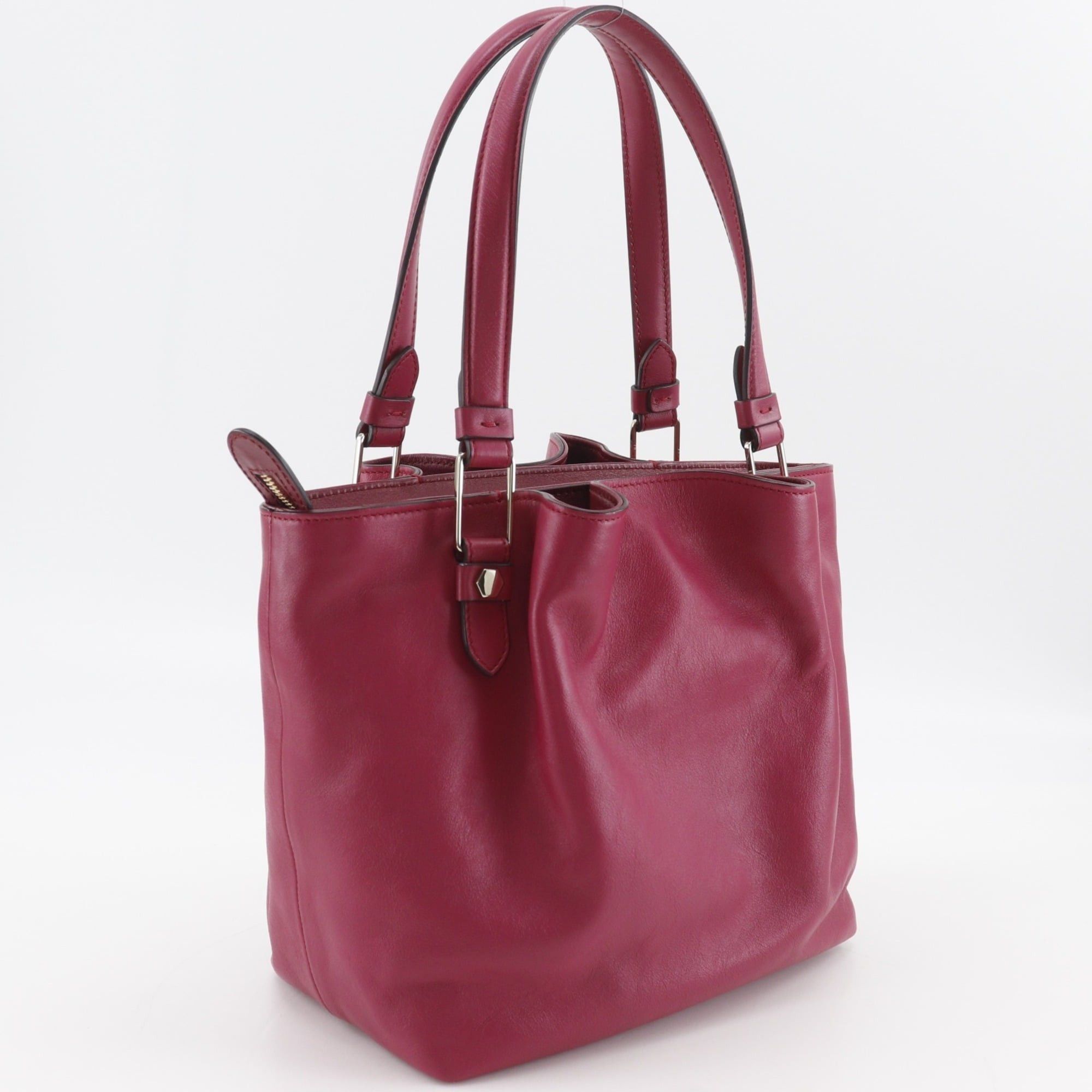 Tod's Tod's Flower Bag Tote Bag, Leather, Pink, A5 Size, Women's Size ONE SIZE - 3 Thumbnail