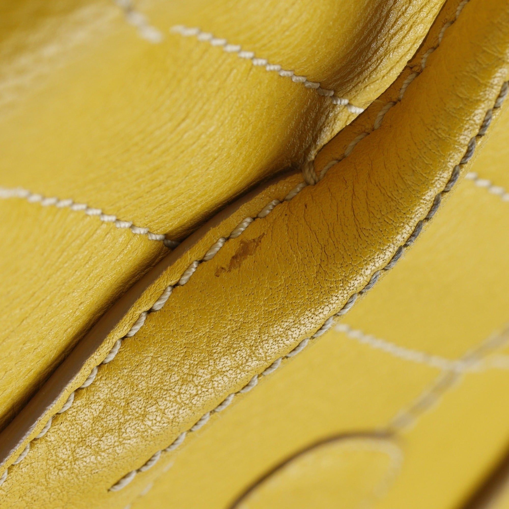 Tod's Tod's D-Bag Tote Bag, Leather, Yellow, A4 Size, Women's Size ONE SIZE - 11 Thumbnail