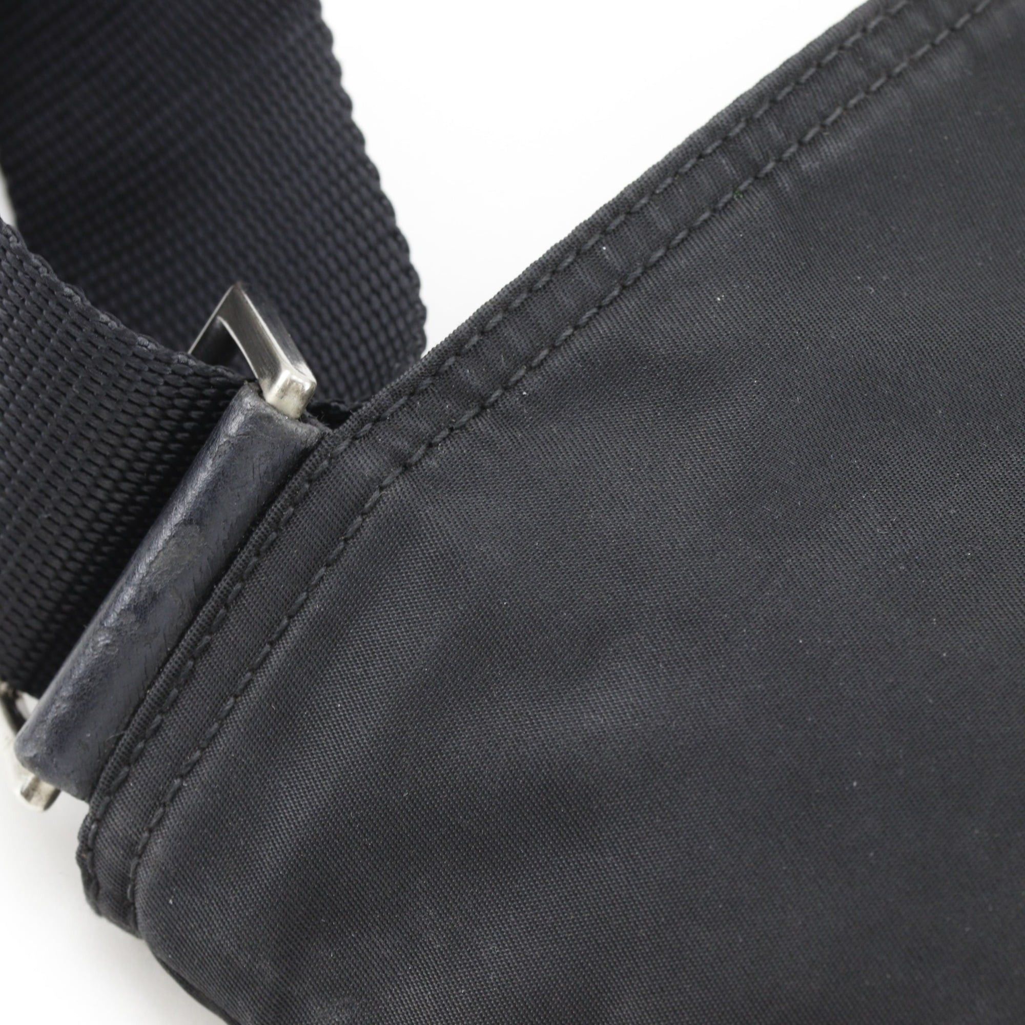 Prada Prada shoulder bag, nylon, black, A5 size, women's. Size ONE SIZE - 10 Thumbnail