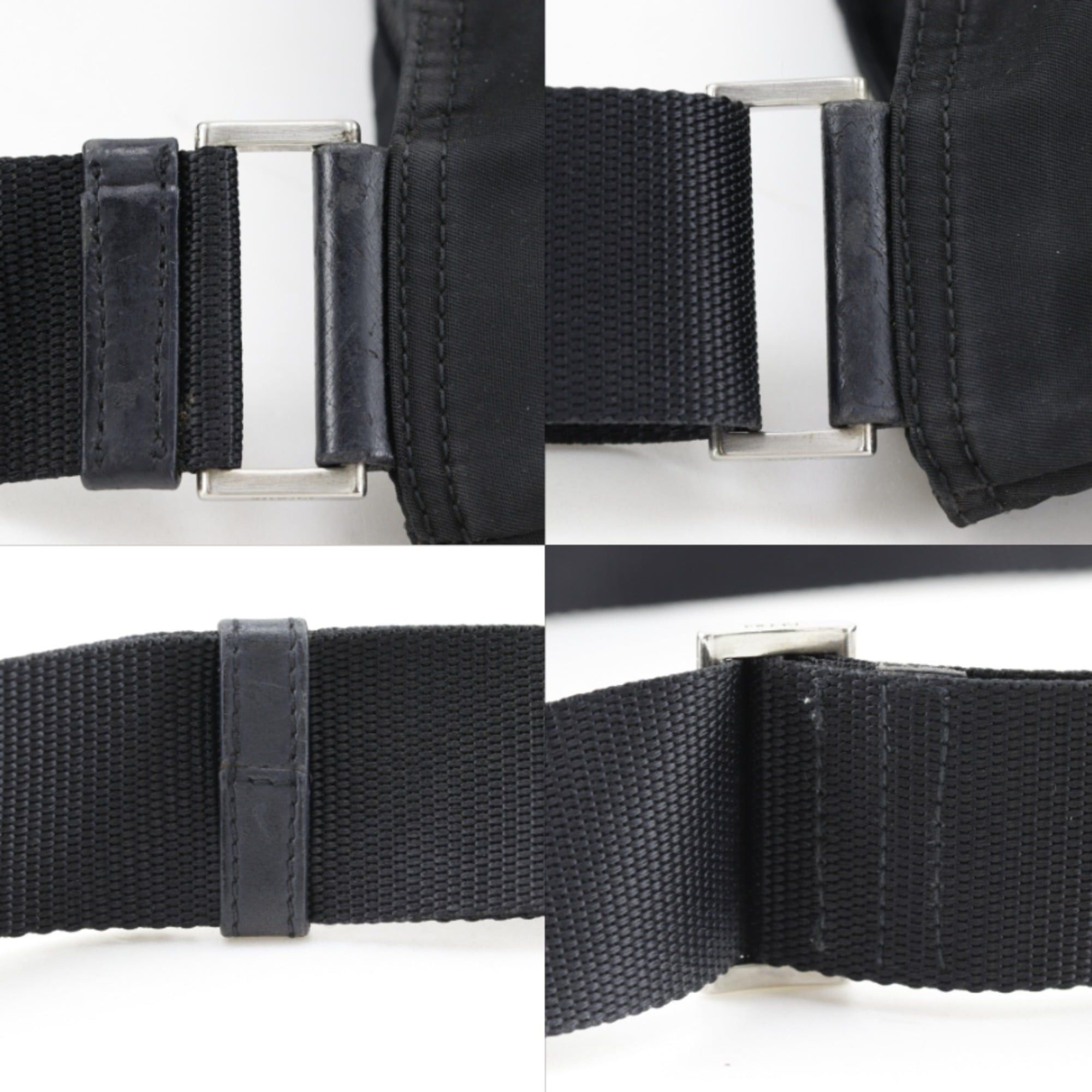 Prada Prada shoulder bag, nylon, black, A5 size, women's. Size ONE SIZE - 12 Thumbnail